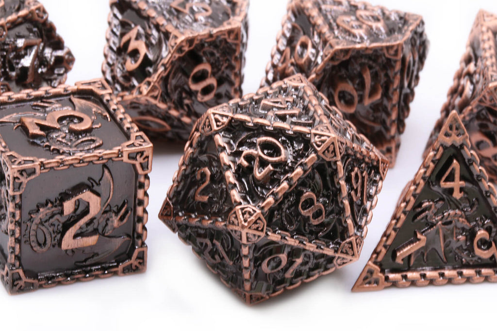 Copper dragon dice