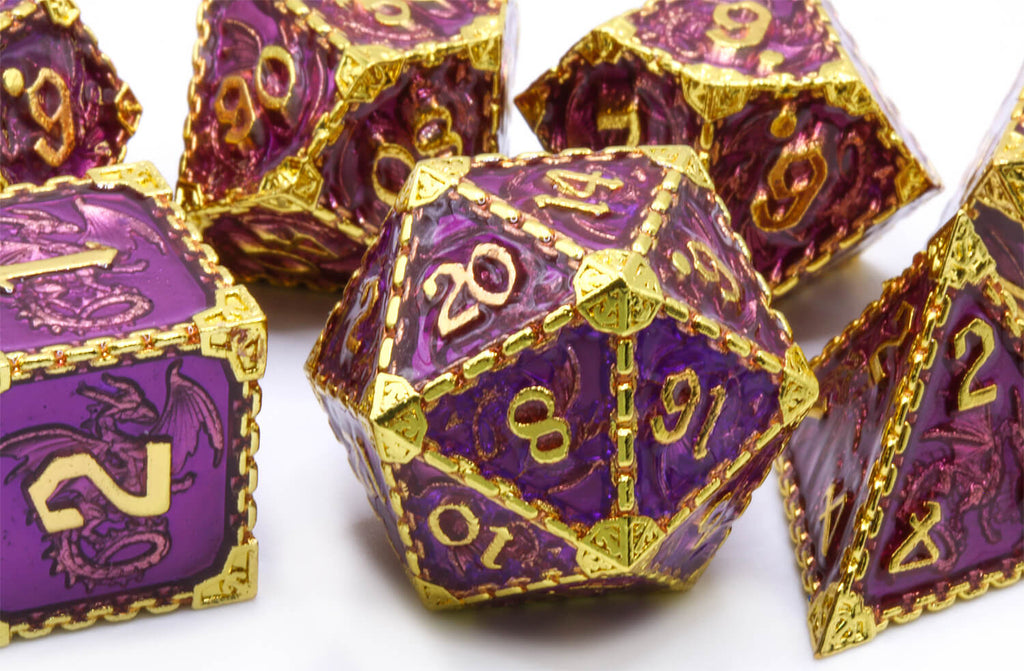 Purple dragon dice