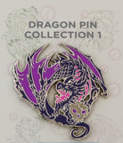 Black Dragon Enamel Pin