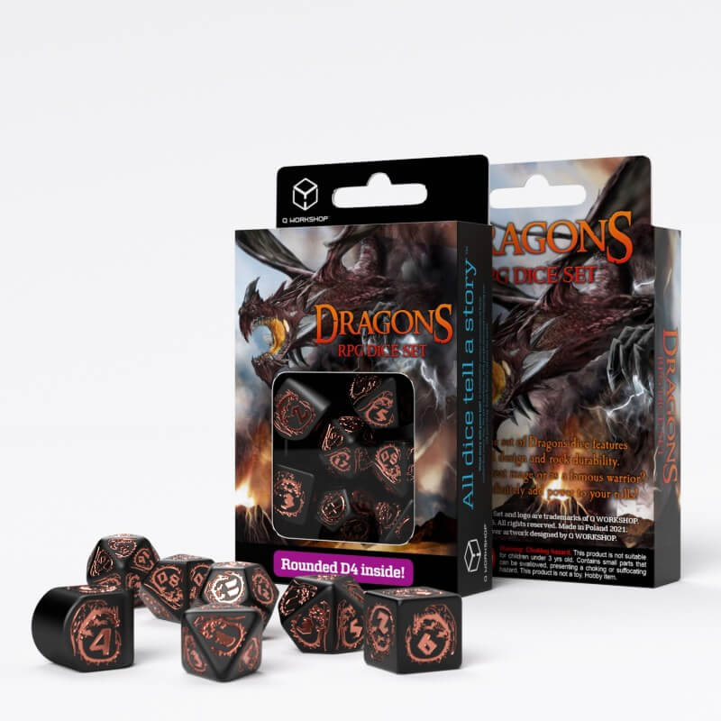 Qworkshop DnD Dragons Dice