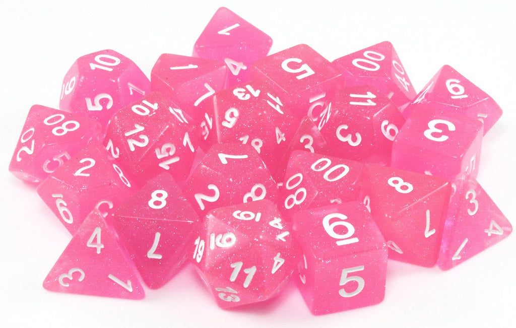 Pink D&D Dice Collection