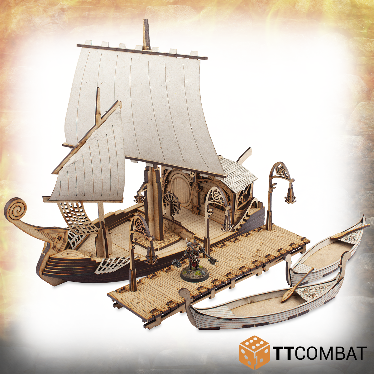 TTRPG Terrain Elven Docks 2