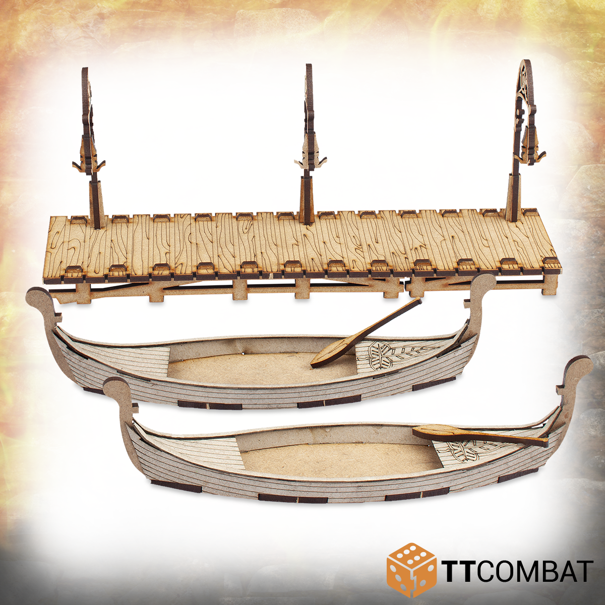 TTRPG Terrain Elf Ships 2