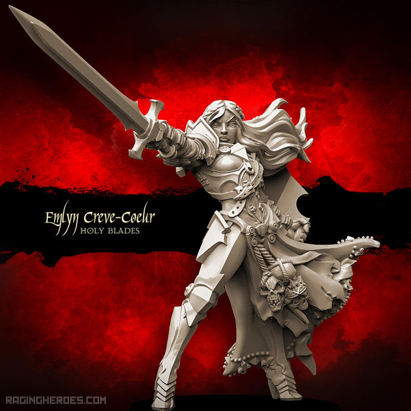 Raging Heroes Miniatures (Emlyn Creve-Coeur)