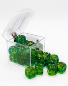 Firefly d6 dice aqua six sided dice