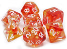 Red TTRPG Dice