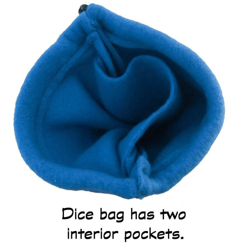 Dice Bag 2 Pockets Alt