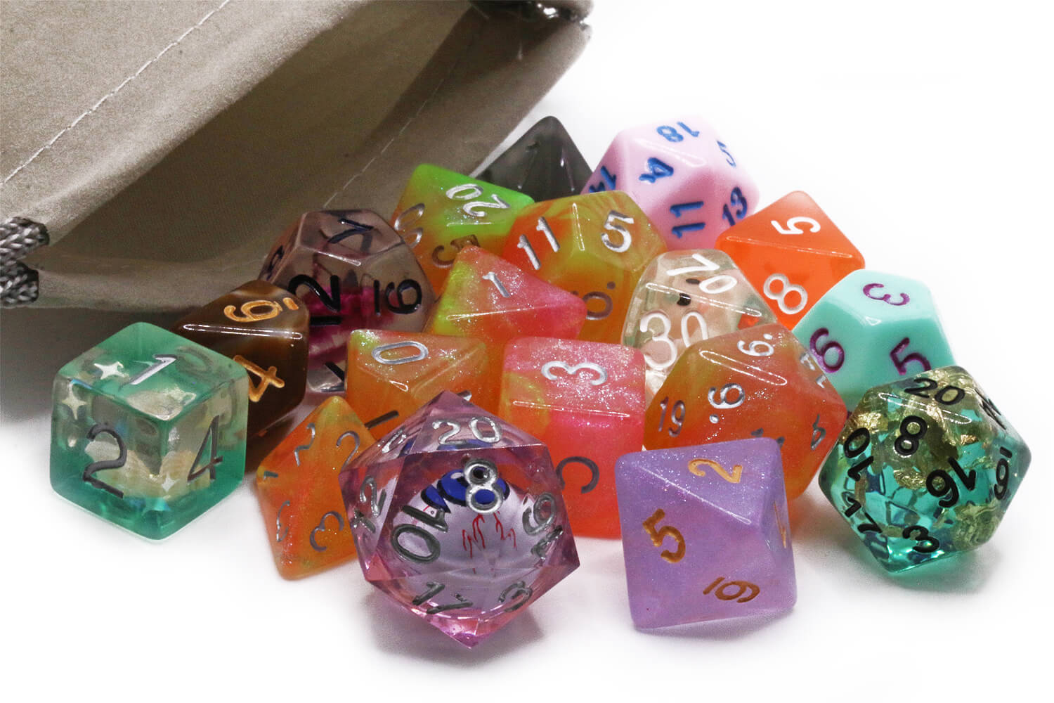 Floating Eyeball Mystery Dice Swag Bag