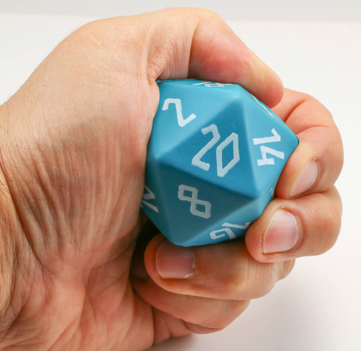 Squishy foam d20