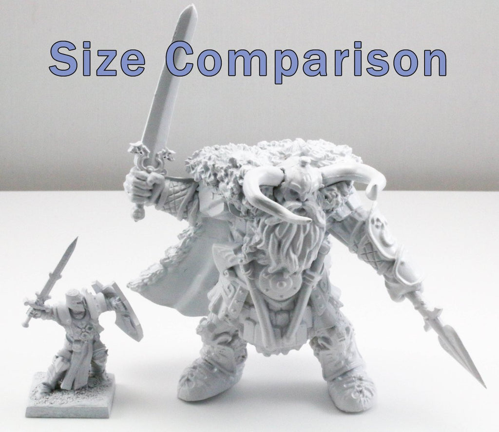 Giant Miniature size comparison
