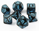 Galactic RPG Dice Black Blue