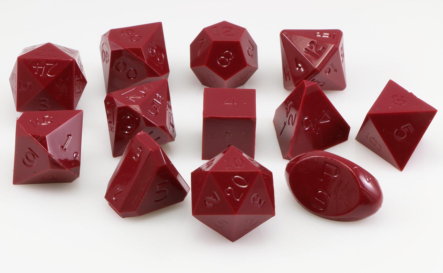 Gamescience Dice Garnet Red 12 pc