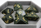 Green Gemstone Dice