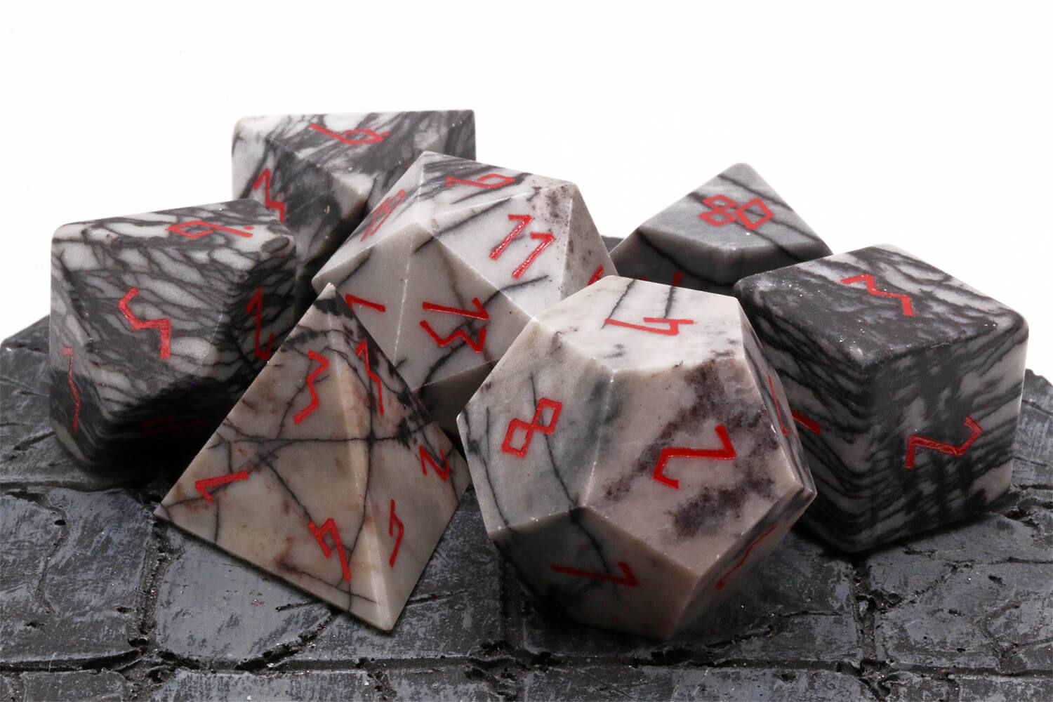 Premium dice dnd gemstones