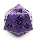 Chonky Large D20 Dice Purple