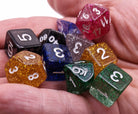 Assorted Glitter Dnd Dice 2