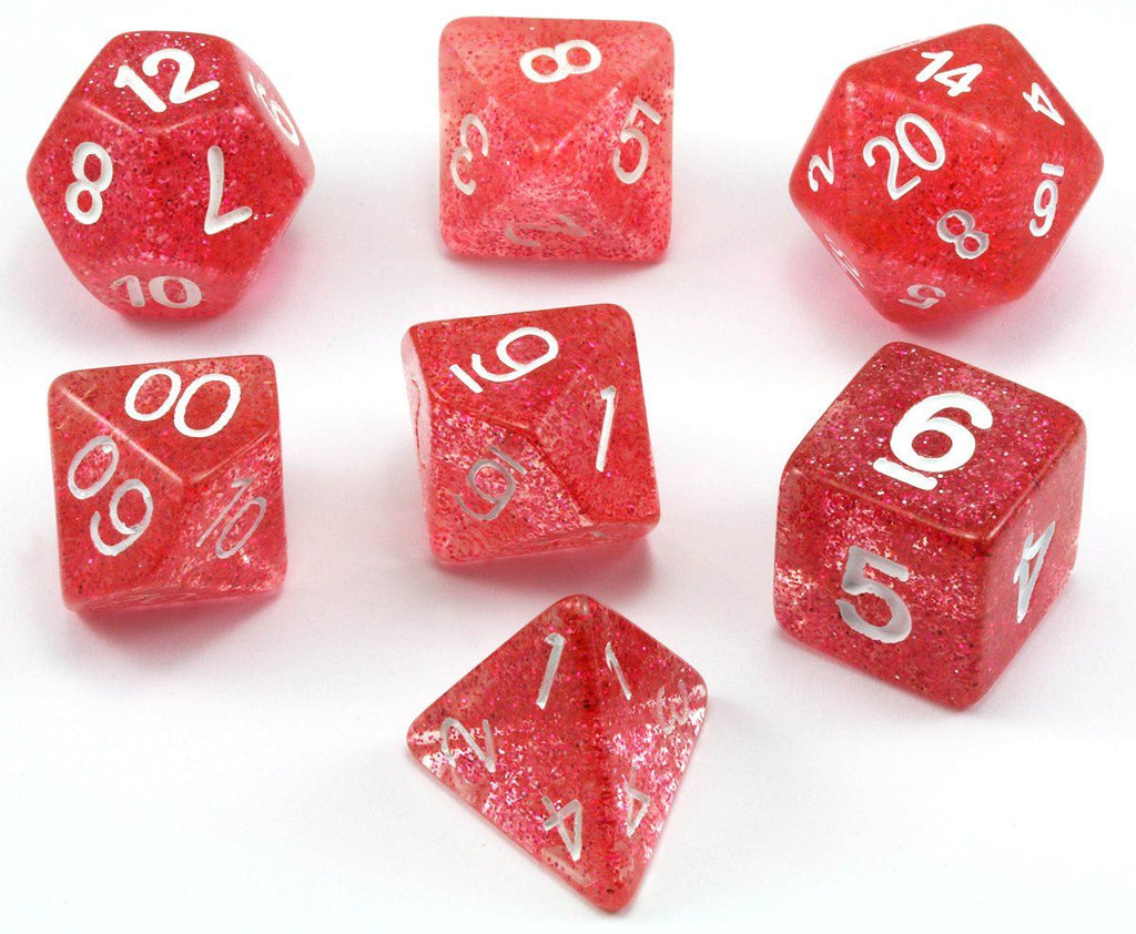 Pink RPG Dice – Dark Elf Dice