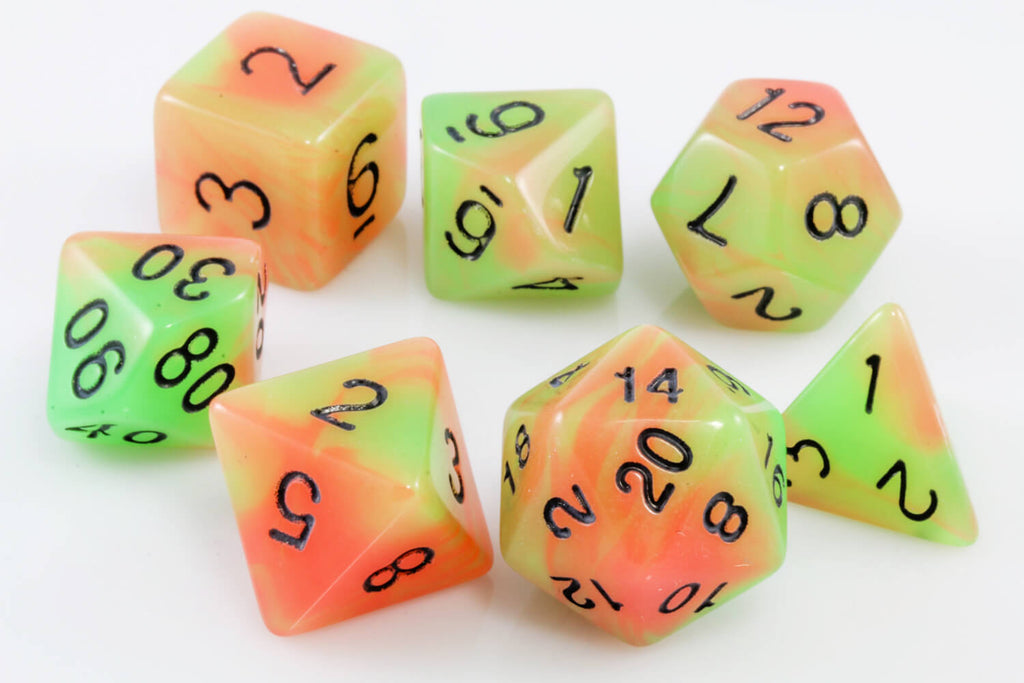 glow dice for dnd