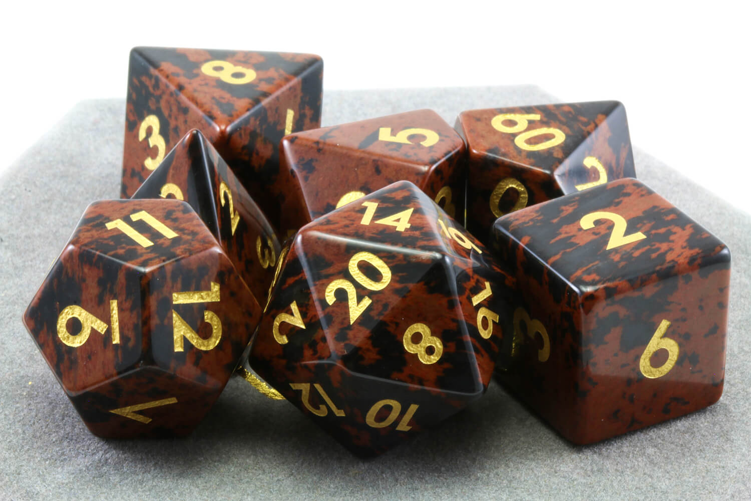 Golden Swan Stone dice 2