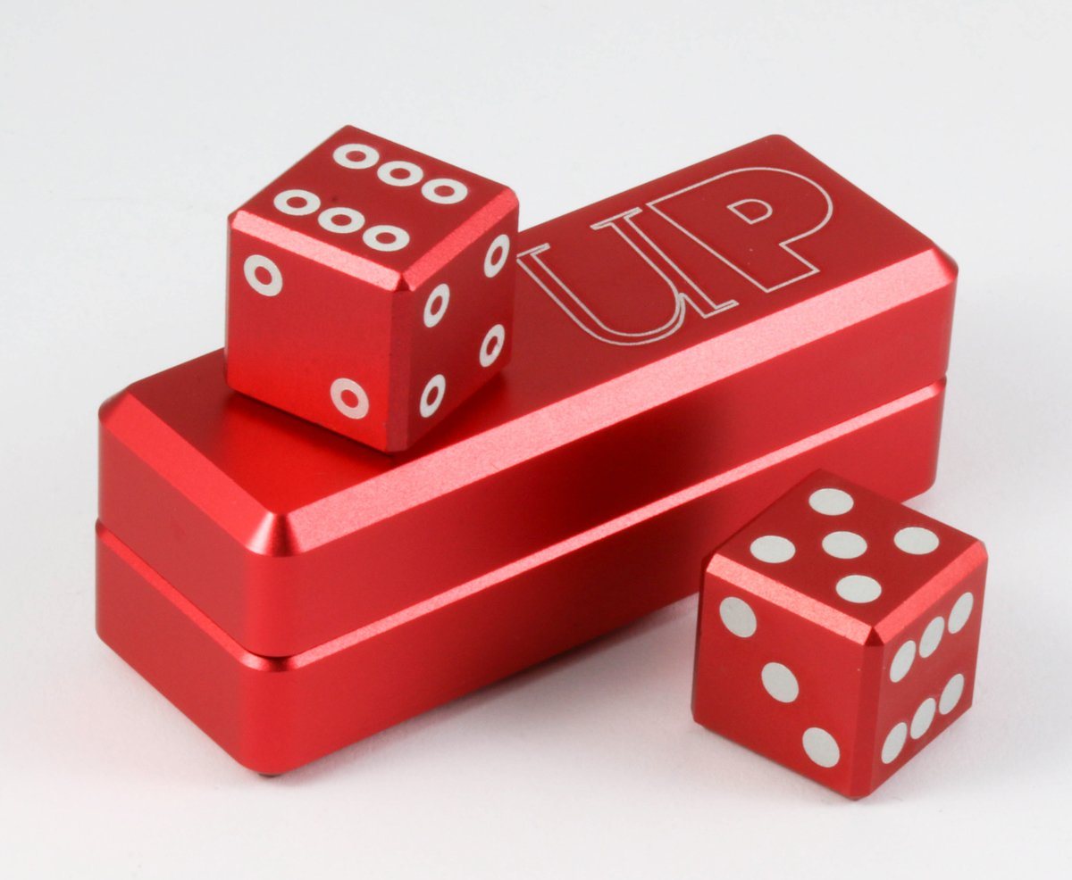 Gravity Dice Crimson d6