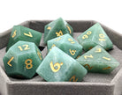 Green Aventurine Gemstone Dice