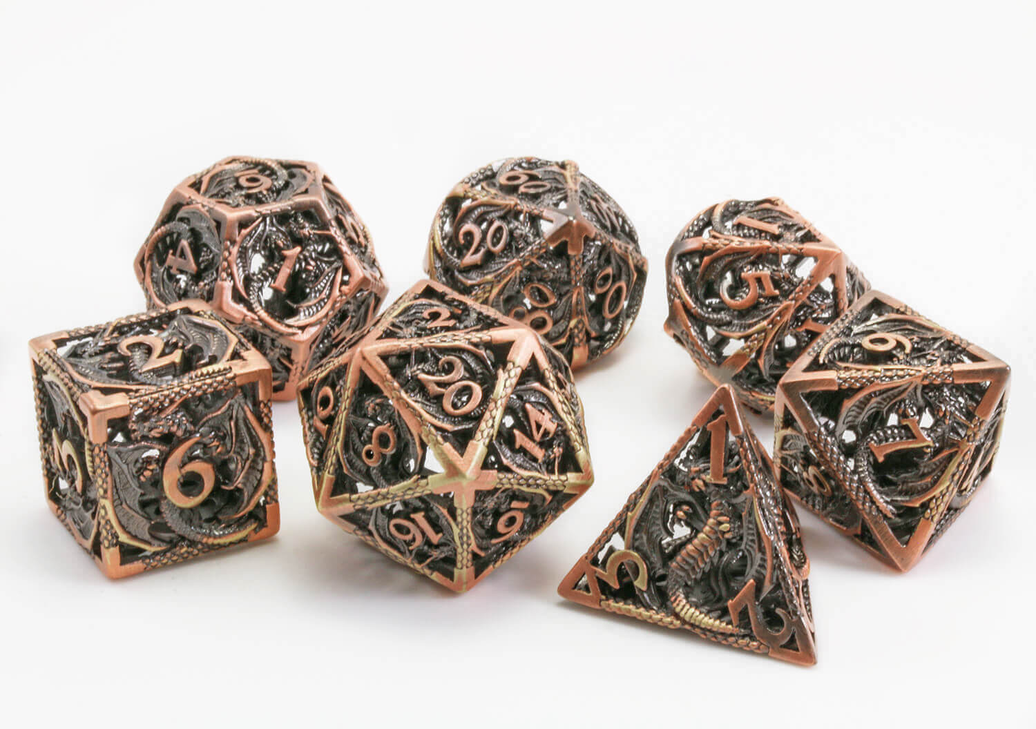 Copper Hollow Dragon Dice