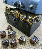 Hollow Dragon Dice Gold Copper