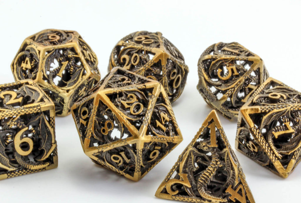 Hollow Dragon Dice for DnD