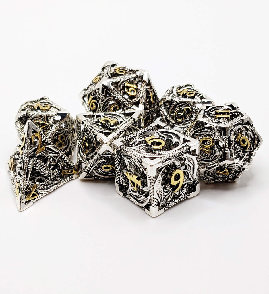 Hollow Dice with dragons