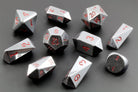 Hematite Stone D&D Dice