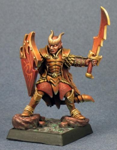 Reaper Miniatures Vaeloth, Hellborn Paladin 3419