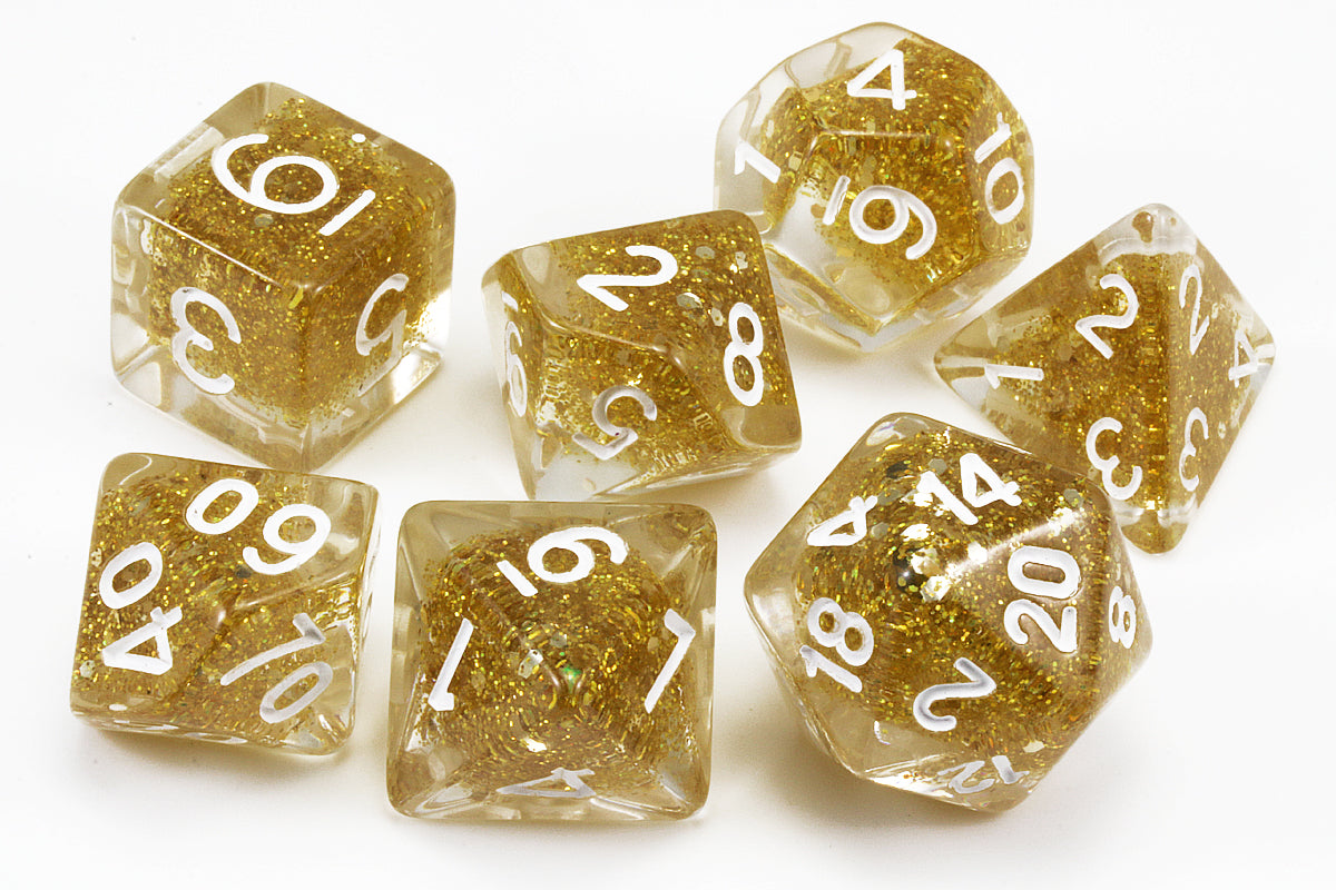 Dragons Gold dnd dice