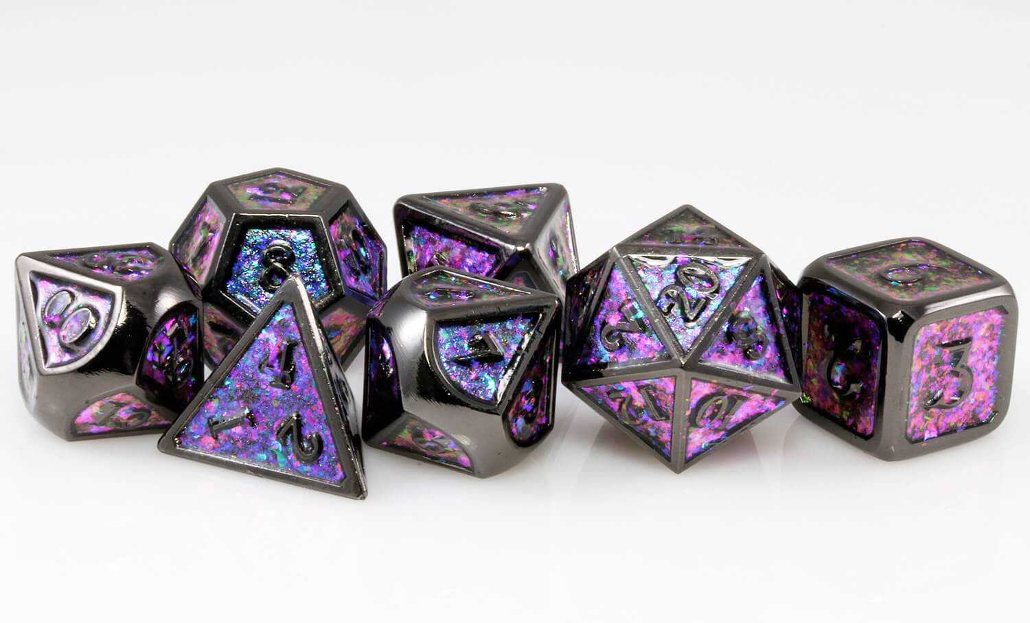 Enamel Dice Prismatic Purple