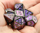 Enamel Dice Prismatic Purple 3