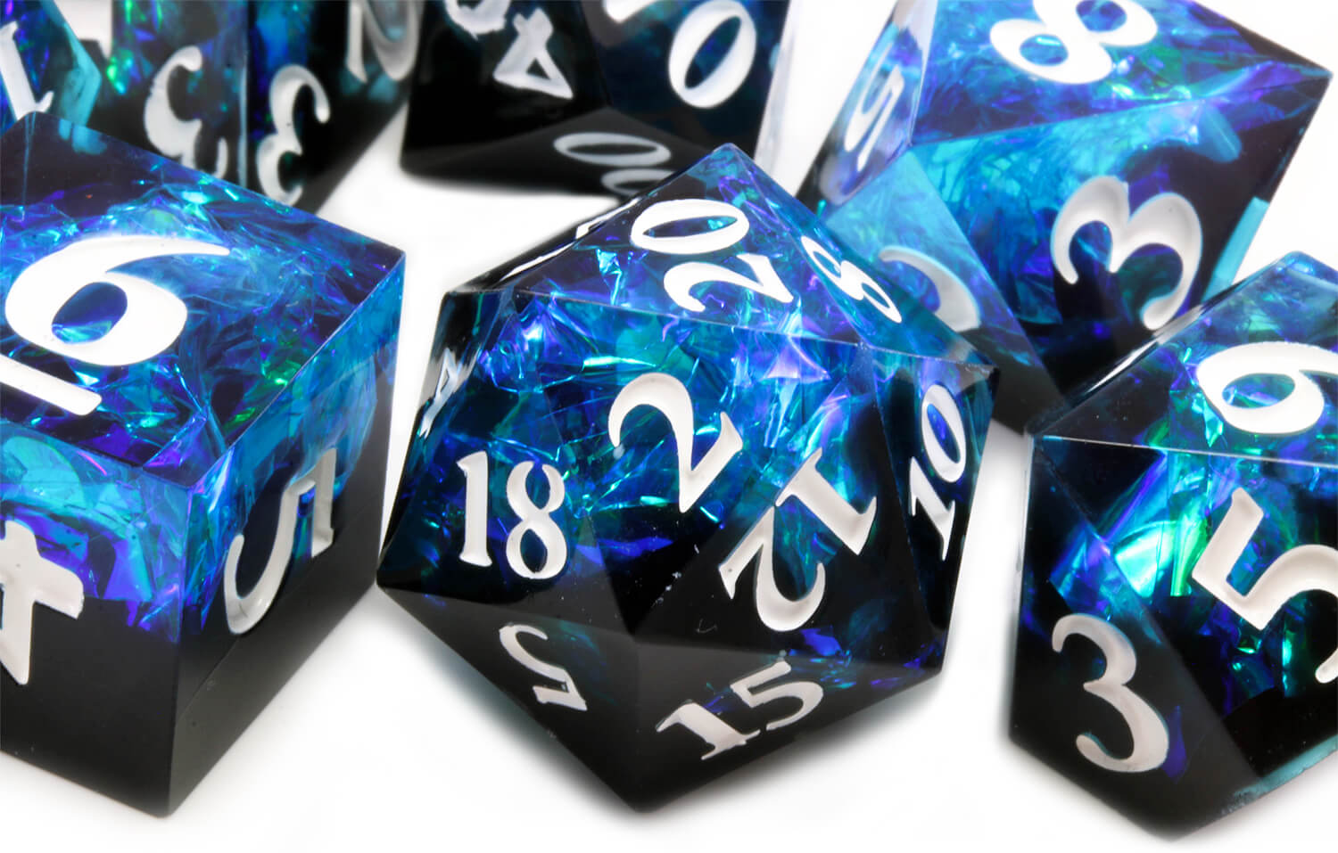 Sharp Edge Inclusion Dice DnD