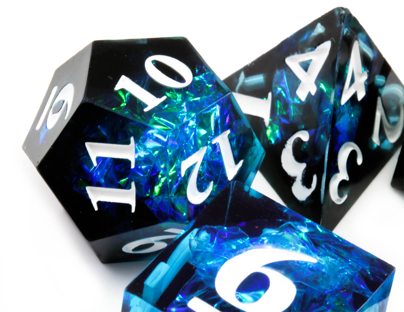 Sharp Edge Inclusion Dice DnD 6