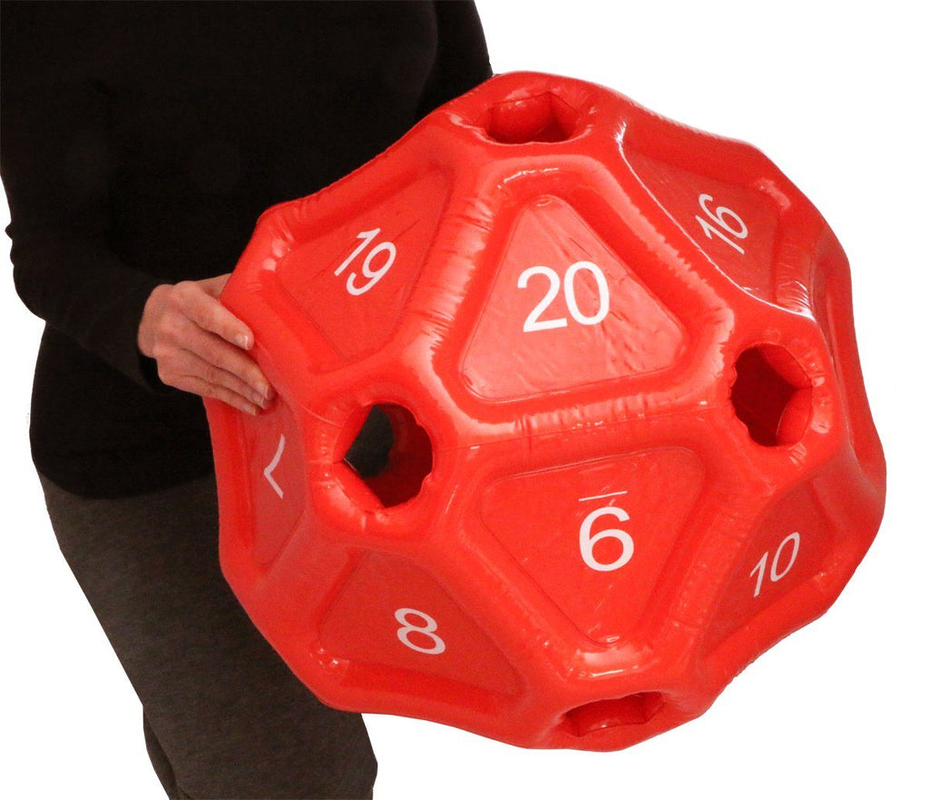 Giant Inflatable d20 Red