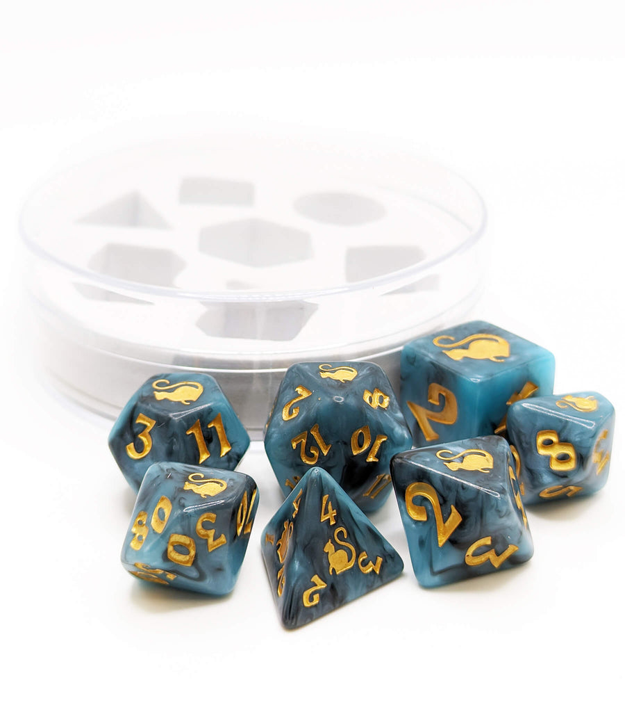 Kitty Clack Dice Bast for TTRPG games