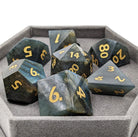 Gemstone Labradorite Dice for dnd games