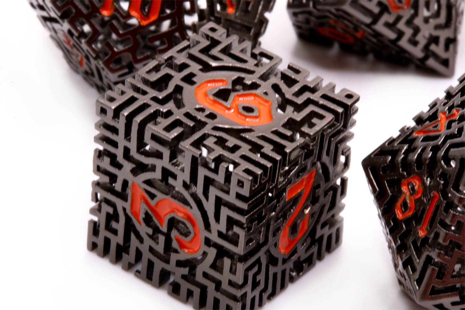 Labyrinth Black D6 TTRPG