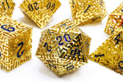 Labyrinth Gold DnD Dice