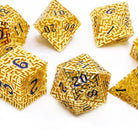 Labyrinth Gold DnD Dice 2