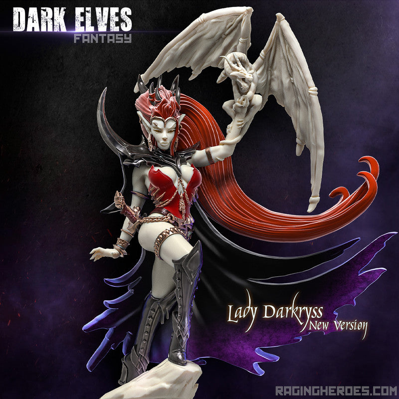 Raging Heroes Miniatures ( New Lady Darkryss) 