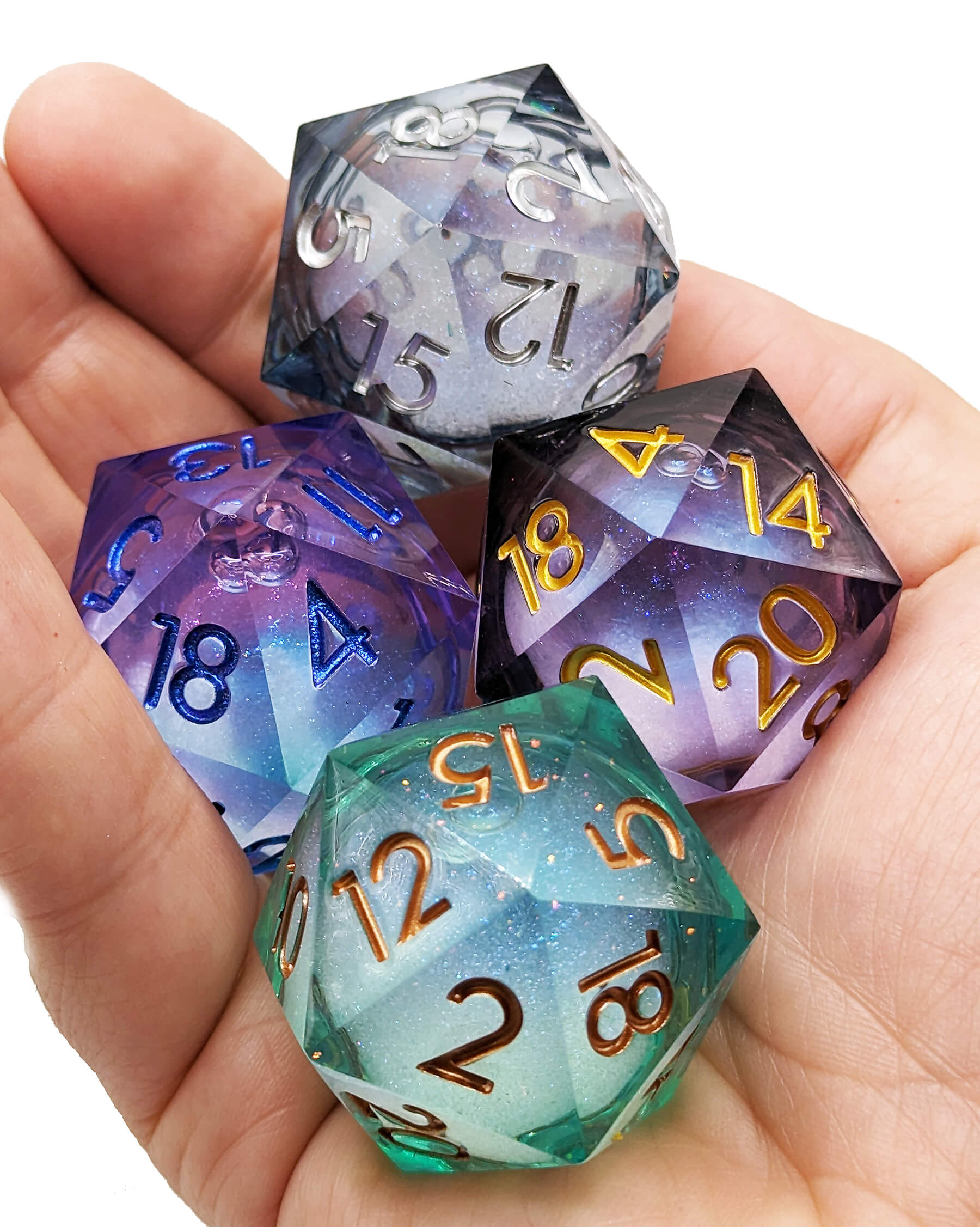 incompleto arcilla muelle Liquid Core Giant D20 (Pick Your Color) | 33mm TTRPG Role Playing Game –  Dark Elf Dice