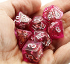 D&D Confetti Dice Magenta