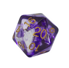 Chonky extra large d20 purple majesty