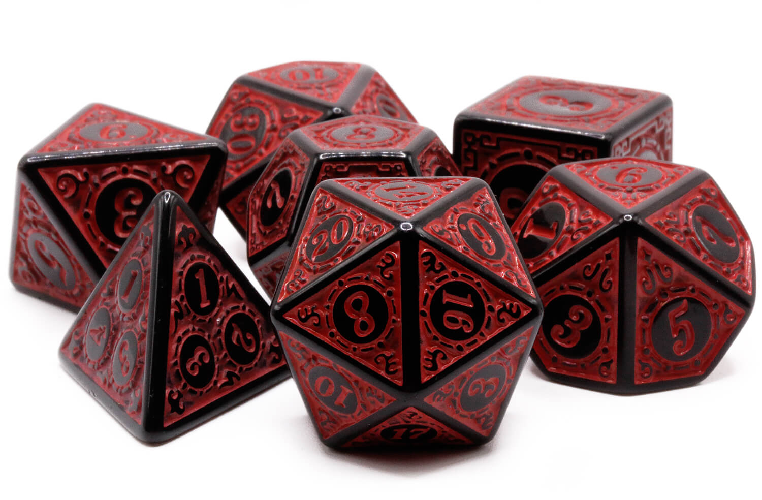 DnD Masterwork Dice REd