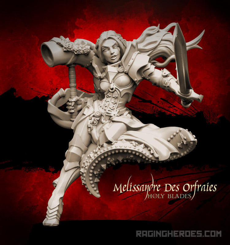 Raging Heroes Miniatures (Melissandre Des Orfraies, The Musician)