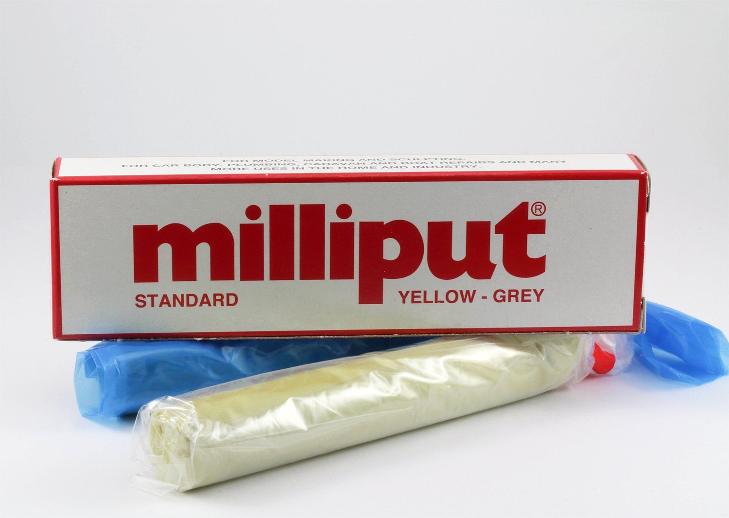 Milliput Epoxy Putty Yellow Grey