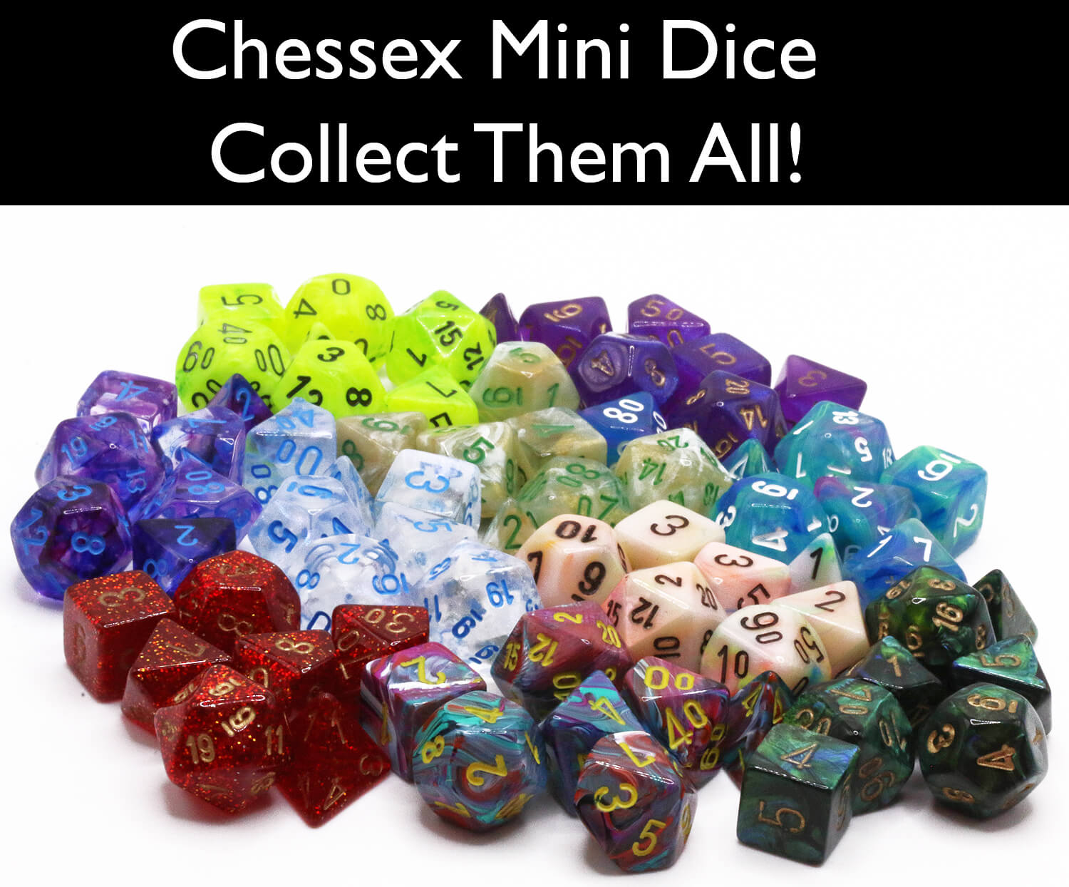 Chessex mini dice 